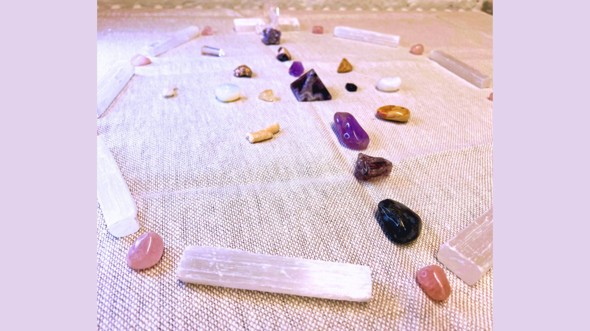 Photo of crystal grid